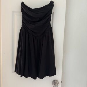 Princess Polly Black Strapless Dress